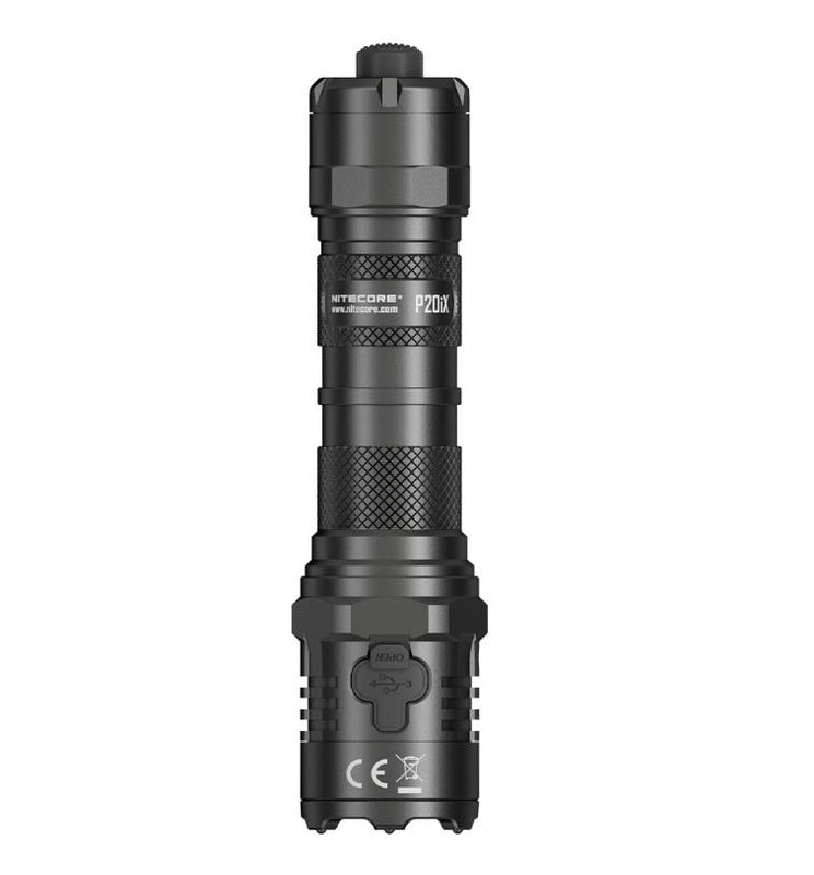 NITECORE P20iX taktiskais LED lukturis, 4000 lm, USB-C uzlāde, 21700 akumulators, IP68