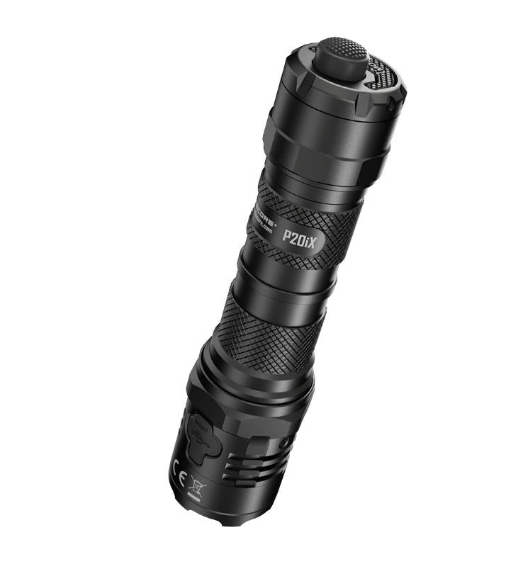 NITECORE P20iX taktiskais LED lukturis, 4000 lm, USB-C uzlāde, 21700 akumulators, IP68