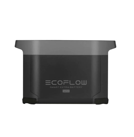 Papildus akumulators priekš EcoFlow DELTA MAX akumulatora ietilpība 2016Wh. Kopējo akumulatoru ietilpību var palielināt līdz 6048Wh (1xEcoFlow Delta MAX+ 2x Extra akumulatori)