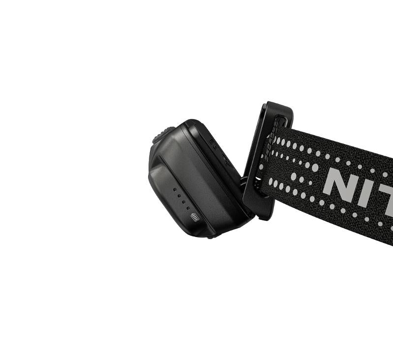 NITECORE NU33 LED galvas lukturis, 700 lm, USB-C uzlāde, sarkanā un baltā gaisma, IP66