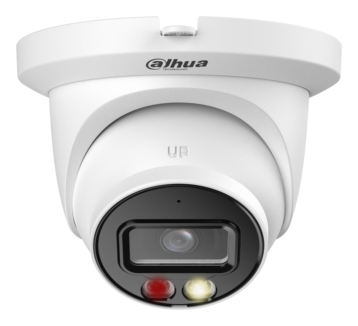 Dahua 4 MP IP videonovērošanas kamera IPC-HDW2449TM-S-IL-0280B, Eyeball, 2,8 mm, IR un LED 30 m, PoE/12 V, IP67, balta