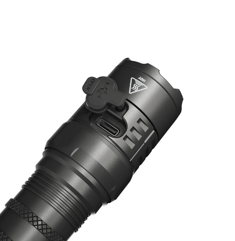 Nitecore P23i LED taktiskais lukturis 3000 lm, 470 m, USB-C, IP68