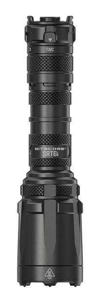 Nitecore SRT6i taktiskais LED lukturis 2100 lm, USB-C uzlādējams, 510 m gaismas stars, IP68