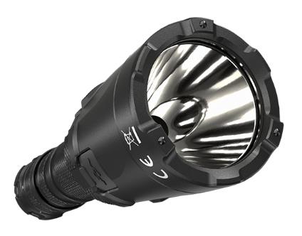 Nitecore SRT6i taktiskais LED lukturis 2100 lm, USB-C uzlādējams, 510 m gaismas stars, IP68