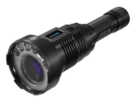 Nitecore P35i taktiskais LED lukturis 3000 lm, 1650 m gaismas stars, USB-C uzlādējams, IP68