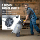 VEVOR 50 L gaisa kompresors, 2 HP, 4 SCFM @ 6,2 bar, bez eļļļas, maksimālais spiediens 8 bar (116 PSI)