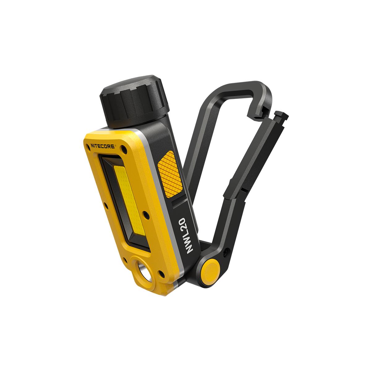 NITECORE NWL20 COB darba lampa, 600 lm, uzlādējama, 5000 mAh, darba un remonta apgaismojumam