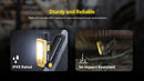 NITECORE NWL20 COB darba lampa, 600 lm, uzlādējama, 5000 mAh, darba un remonta apgaismojumam