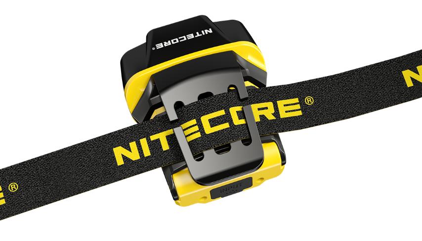 NITECORE NU11 LED headlamp, 150 lm, USB charging, 600 mAh battery, IPX5
