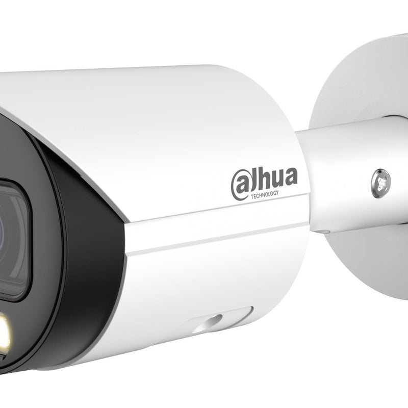 Dahua 8 MP IP videonovērošanas kamera IPC-HFW2849S-S-IL-0280B, Bullet, 2,8 mm, IR un LED 30 m, PoE/12 V, IP67, balta