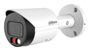 Dahua 8 MP IP videonovērošanas kamera IPC-HFW2849S-S-IL-0280B, Bullet, 2,8 mm, IR un LED 30 m, PoE/12 V, IP67, balta