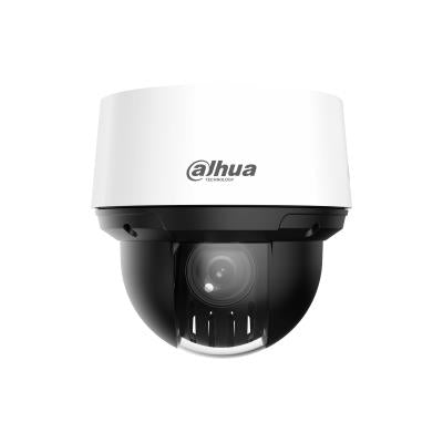 DAHUA 4 MP PTZ kupolveida IP videonovērošanas kamera ar 25× optisko tālummaiņu, automātisko izsekošanu, 100 m nakts redzamību, PoE+ un IP66, balta