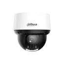 DAHUA 4 MP PTZ kupolveida IP videonovērošanas kamera ar 25× optisko tālummaiņu, automātisko izsekošanu, 100 m nakts redzamību, PoE+ un IP66, balta