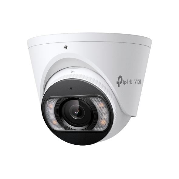 TP-Link VIGI InSight S445S 4MP Full-Color turret IP kamera, 2,8mm, IR/LED 30m, WDR 120dB, AI, Active Defense, 2 virzienu audio, PoE, microSD 512GB, IP67