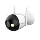 Dahua 4 MP Wi-Fi Bullet IP kamera ar 2,8 mm objektīvu, silto LED apgaismojumu, IP67