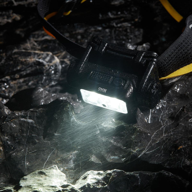 NITECORE NU45 LED galvas lukturis, 1700 lm, USB-C ātrā uzlāde, 4000 mAh akumulators, IP68