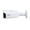 DAHUA 5 MP cilindriskā IP videonovērošanas kamera ar 2,8 mm objektīvu, viedo dubulto apgaismojumu līdz 30 m, aktīvo atturēšanu, AcuPick, divvirzienu audio, PoE un IP67, balta