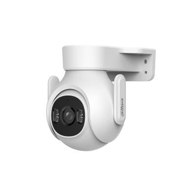 Dahua P3B-PV 3 MP āra Wi-Fi Pan &amp; Tilt IP videonovērošanas kamera, IR un siltais LED 30 m, divvirzienu audio, microSD, IP66, balta