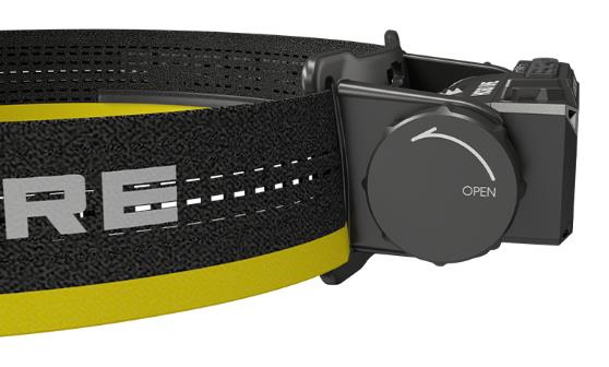 NITECORE HC60 UHE LED galvas lukturis, 1600 lm, USB-C uzlāde, 4000 mAh akumulators, IP68
