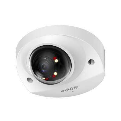 DAHUA 4 MP Vandal-Resistant Dome IP Security Camera with 2.8 mm Lens, Smart Dual Illumination up to 30 m, Human and Vehicle Detection, Microphone, PoE, IP67 and IK10, White