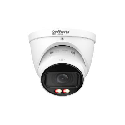 Dahua 4 MP IP Security Camera IPC-HDW2449T-ZS-IL-27135, Eyeball, 2.7–13.5 mm, IR and Warm LED 40 m, PoE/12 V, IP67, White