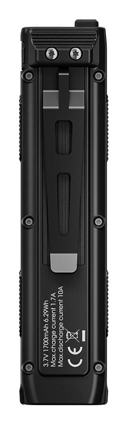NITECORE EDC27 UHi LED EDC torch, 3100 lm, OLED display, USB-C charging, ultra-slim body