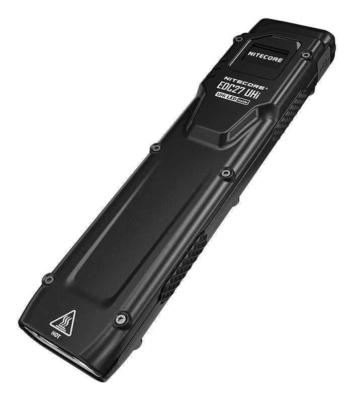 NITECORE EDC27 UHi LED EDC torch, 3100 lm, OLED display, USB-C charging, ultra-slim body