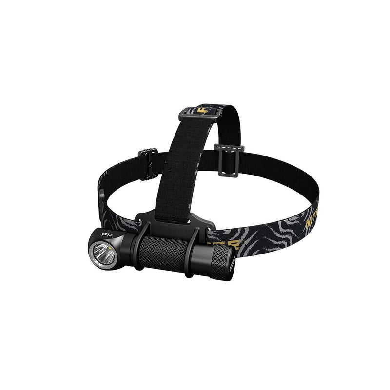Nitecore HC33 gaismas slēdzis, 1800 lm, 187 m, 330 h akumulatora darbības laiks, 1 LED, melns, 100° staru leņķis