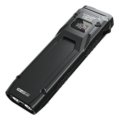 NITECORE EDC23 LED pocket torch, 2500 lm, USB-C charging, 1500 mAh battery, IP54