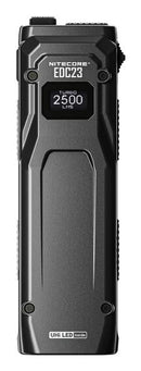 NITECORE EDC23 LED kabatas lukturis, 2500 lm, USB-C uzlāde, 1500 mAh akumulators, IP54