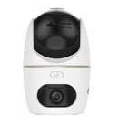 Dahua H5D-5F iekštelpu Wi-Fi 6 videonovērošanas kamera ar diviem 5 MP objektīviem, automātisko izsekošanu un divvirzienu audio