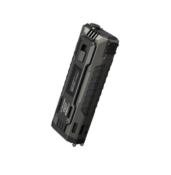 NITECORE EDC37 LED EDC lukturis, 8000 lm, 420 m darbības attālums, OLED displejs, USB-C uzlāde