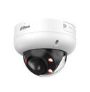 DAHUA 8 MP vandalizturīga kupolveida IP videonovērošanas kamera ar motorizētu 2,7–13,5 mm objektīvu, viedo dubulto apgaismojumu līdz 50 m, SMD 4.0, AcuPick, mikrofonu, PoE, IP67 un IK10, balta