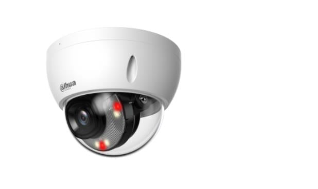 Dahua 4 MP Smart Dual Light Dome IP Camera with 2.8 mm Lens, PoE, IP67, IK08
