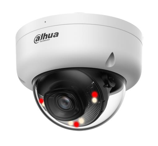 DAHUA 2 MP āra kupola IP novērošanas kamera ar 2,8 mm objektīvu, nakts apgaismojumu līdz 30 m, mikrofonu, PoE, IP67 un IK08