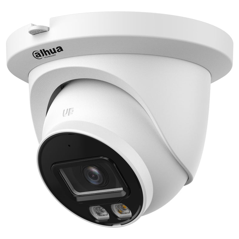 Preces nosaukums: Dahua 6 MP WizSense turret IP kamera ar 2,8 mm objektīvu, Smart Dual Light, mikrofonu un IP67