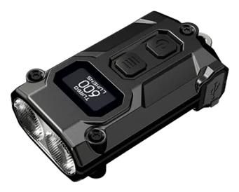 Nitecore TINI3 uzlādējams atslēgu piekariņa lukturītis 600 lm ar OLED displeju un USB-C uzlādi