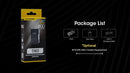 Nitecore TINI3 uzlādējams atslēgu piekariņa lukturītis 600 lm ar OLED displeju un USB-C uzlādi