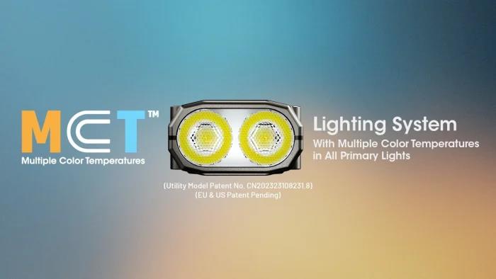 Nitecore TINI3 uzlādējams atslēgu piekariņa lukturītis 600 lm ar OLED displeju un USB-C uzlādi