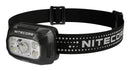 NITECORE NU30 LED galvas lukturis, 500 lm, USB-C uzlāde, 1500 mAh akumulators, IP66
