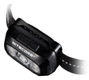 NITECORE NU30 LED galvas lukturis, 500 lm, USB-C uzlāde, 1500 mAh akumulators, IP66