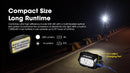 NITECORE NU30 LED galvas lukturis, 500 lm, USB-C uzlāde, 1500 mAh akumulators, IP66