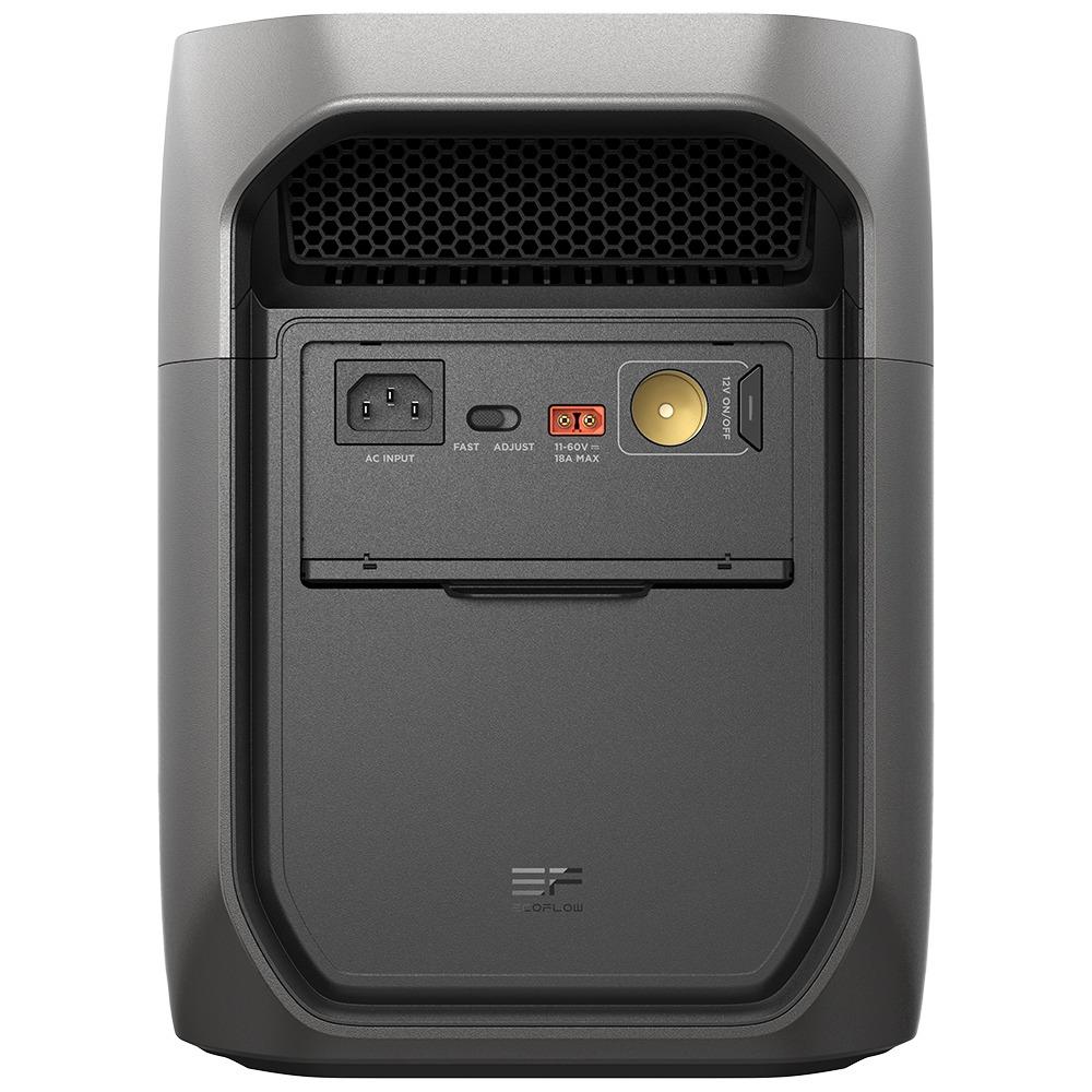 EcoFlow DELTA 3 Max 2048 Wh / 2400 W uzlādes stacija – LiFePO₄, UPS, Wi-Fi