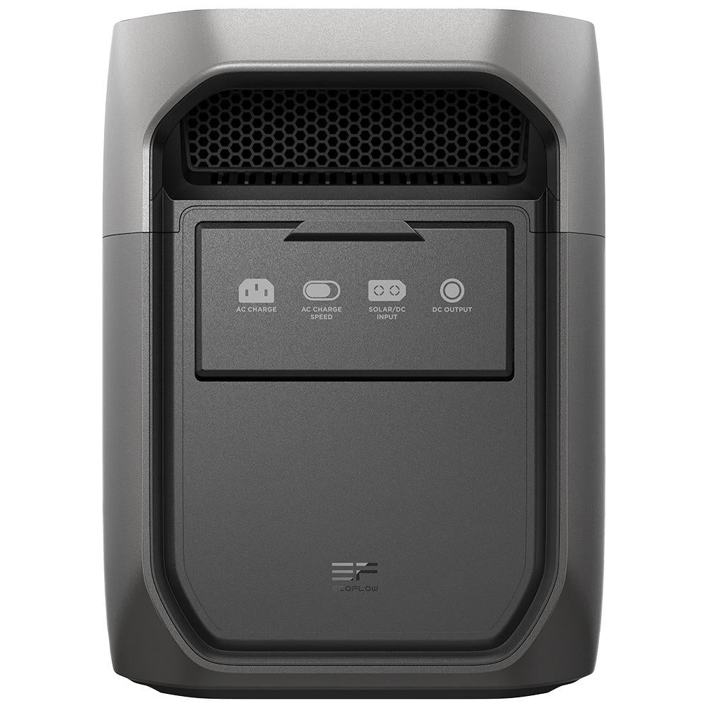 EcoFlow DELTA 3 Max 2048 Wh / 2400 W uzlādes stacija – LiFePO₄, UPS, Wi-Fi