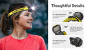 NITECORE UT27 MCT LED galvas lukturis, 800 lm, trīs krāsu temperatūras, USB-C uzlāde, 74 g