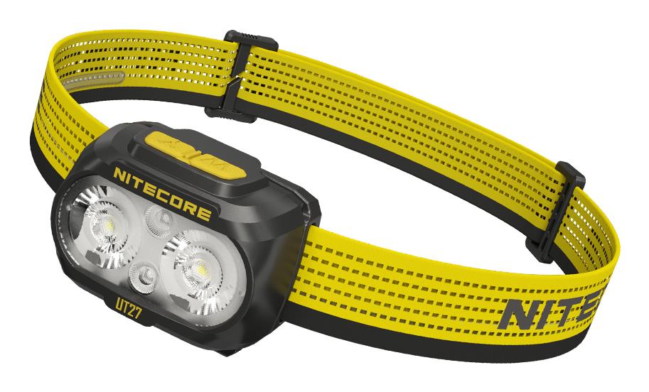 Фонарь NITECORE UT27 MCT LED с гальваническим покрытием, 800 лм, три цветовые температуры, зарядка через USB-C, 74 г