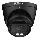 DAHUA 4 MP torņveida IP videonovērošanas kamera ar motorizētu 2,7–12 mm objektīvu, viedo dubulto apgaismojumu līdz 50 m, AcuPick, cilvēku skaitīšanu, mikrofonu, PoE+, ePoE un IP67, melna