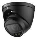 DAHUA 4 MP torņveida IP videonovērošanas kamera ar motorizētu 2,7–12 mm objektīvu, viedo dubulto apgaismojumu līdz 50 m, AcuPick, cilvēku skaitīšanu, mikrofonu, PoE+, ePoE un IP67, melna