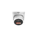 DAHUA 6 MP torņveida IP videonovērošanas kamera ar 3,6 mm objektīvu, WizColor, 60 m nakts redzamību, aktīvo atturēšanu, divvirzienu audio, PoE+, ePoE, IP67 un IK10, balta