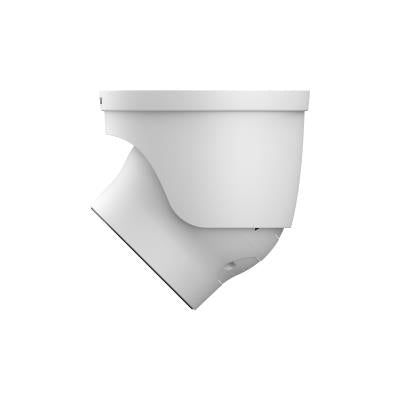 DAHUA 6 MP torņveida IP videonovērošanas kamera ar 3,6 mm objektīvu, WizColor, 60 m nakts redzamību, aktīvo atturēšanu, divvirzienu audio, PoE+, ePoE, IP67 un IK10, balta